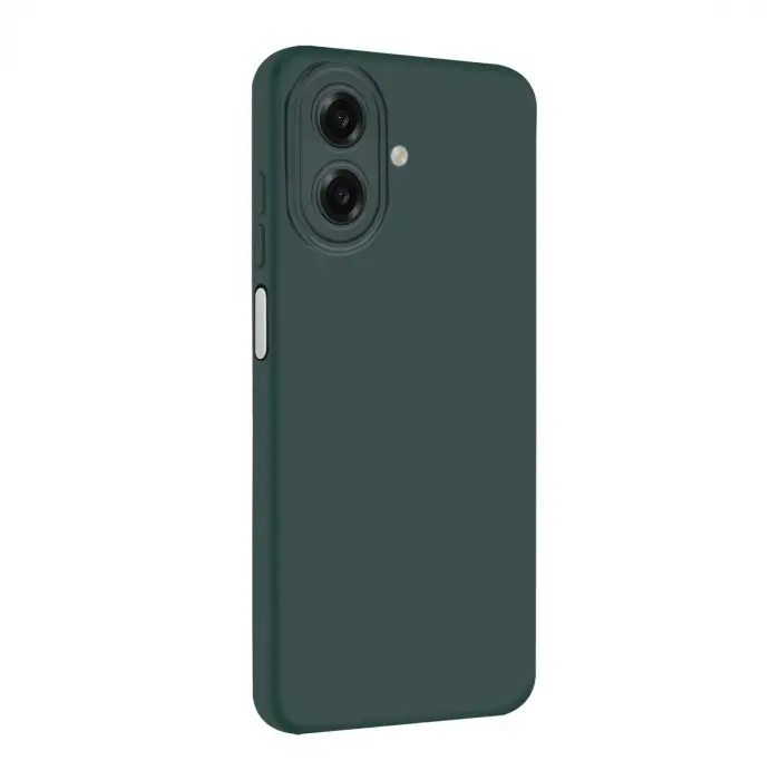 Samsung Galaxy A07 4g First Silikon - Koyu Yeşil
