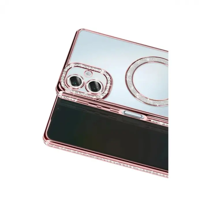 Samsung Galaxy A07 4g Joke Simli Magneticsafe Kılıf - Pembe