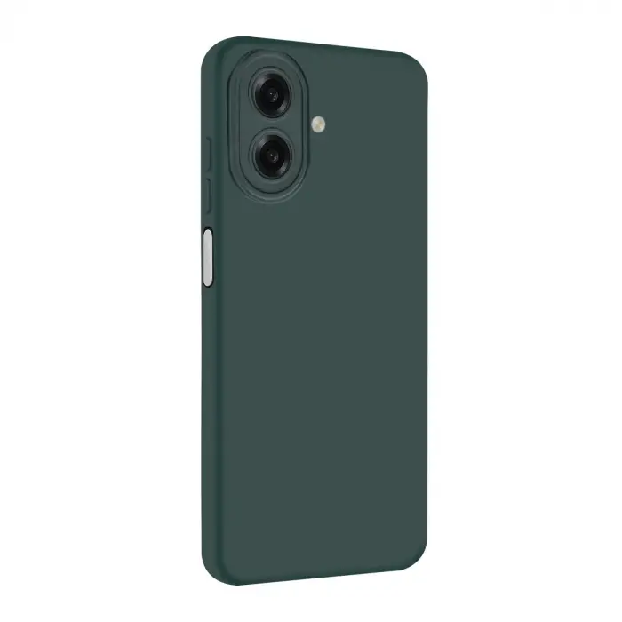 Samsung Galaxy A07 4g Nano İçi Kadife Silikon - K.yeşil