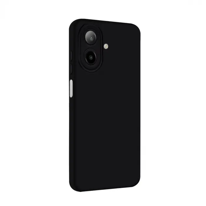 Samsung Galaxy A07 4g Nano İçi Kadife Silikon - Siyah