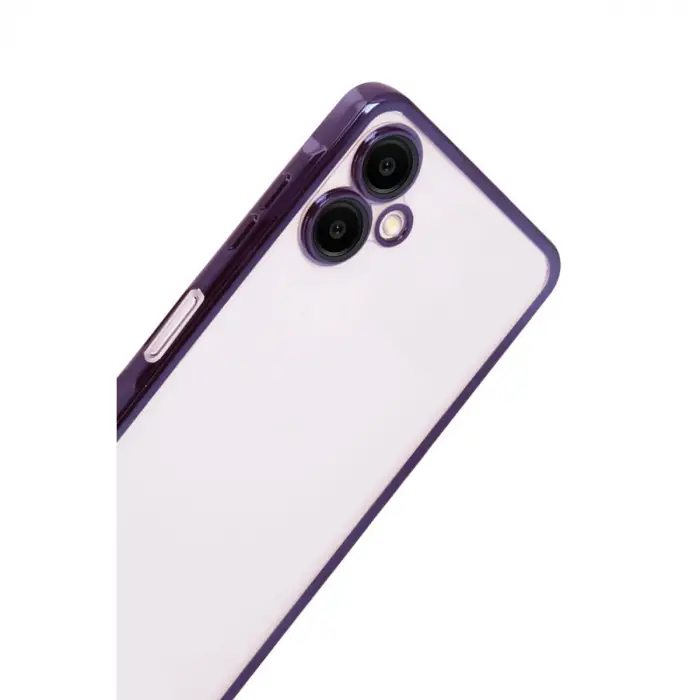 Samsung Galaxy A07 4g Razer Lensli Silikon - Mor