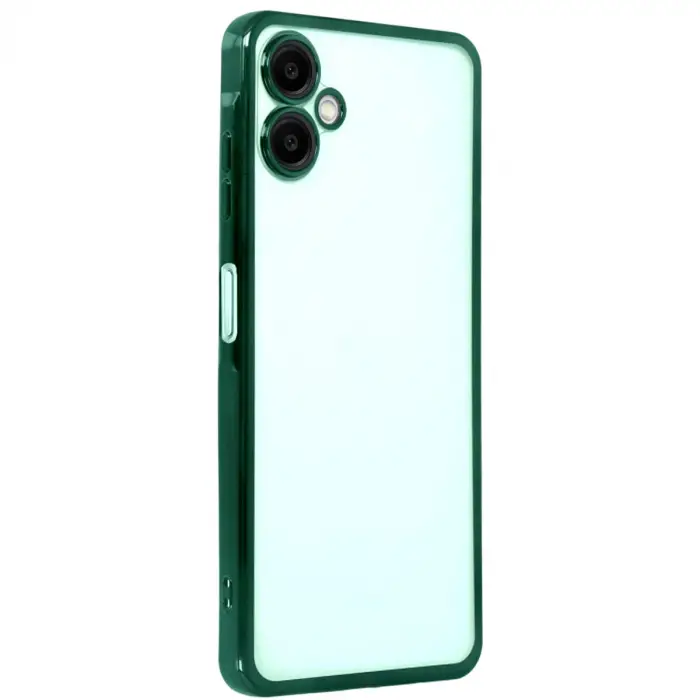 Samsung Galaxy A07 4g Razer Lensli Silikon - Yeşil