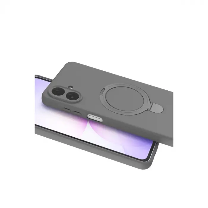 Samsung Galaxy A07 4g Regal Magsafe Standlı Kapak - Titan Gri