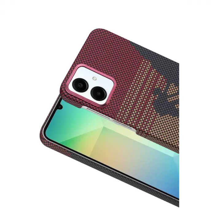 Samsung Galaxy A07 4g Vega Magsafe Kapak - Kırmızı