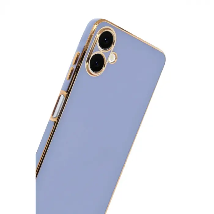 Samsung Galaxy A07 4g Volet Silikon - Mavi