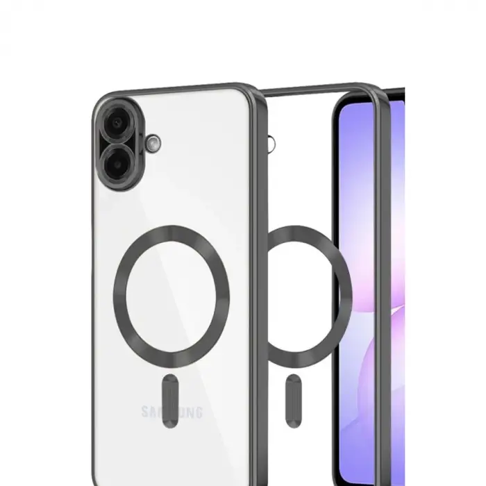 Samsung Galaxy A07 Kross Magneticsafe Kapak - Siyah