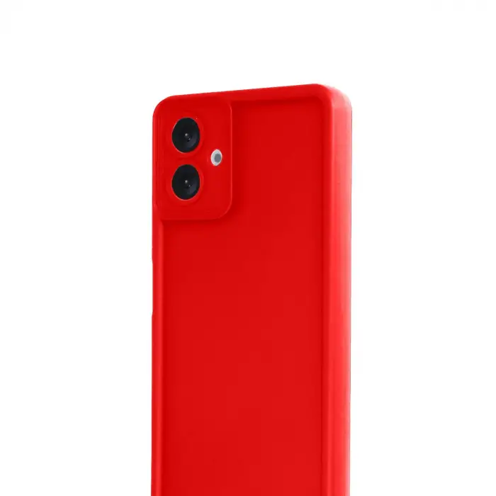 Samsung Galaxy A07 Viera Silikon - Kırmızı