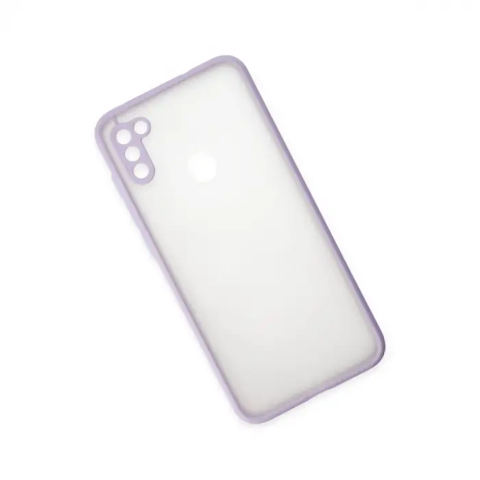 Samsung Galaxy A11 Kılıf Montreal Silikon Kapak - Mor