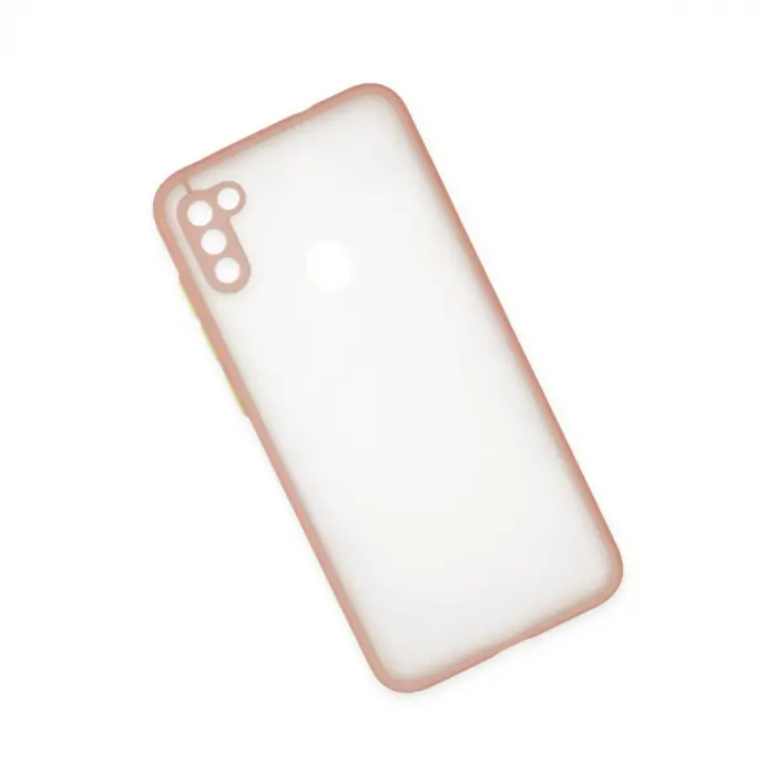 Samsung Galaxy A11 Kılıf Montreal Silikon Kapak - Pembe