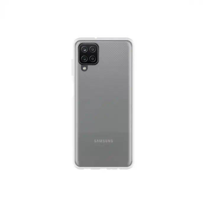 Samsung Galaxy A12 Kılıf Lüx Şeffaf Silikon