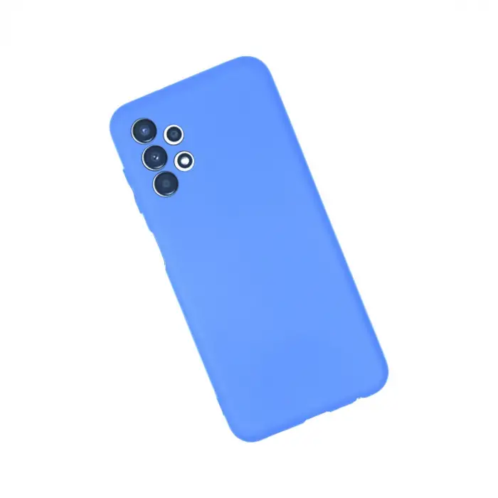 Samsung Galaxy A13 4g Kılıf First Silikon - Mavi
