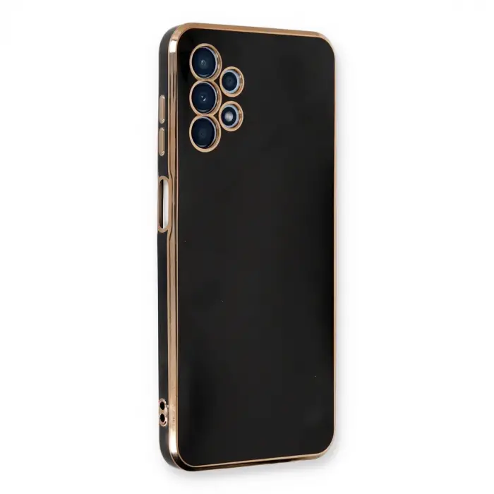 Samsung Galaxy A13 4g Kılıf Volet Silikon - Siyah