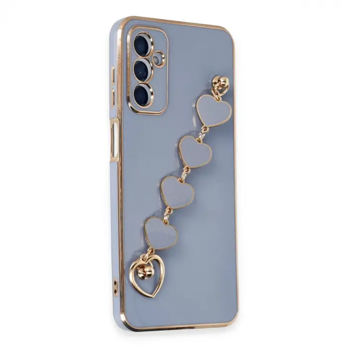 Samsung Galaxy A14 4g Kılıf Esila Silikon - Gri