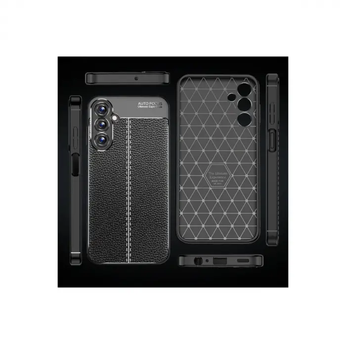 Samsung Galaxy A15 4g Kılıf Auto Focus Kapak - Siyah