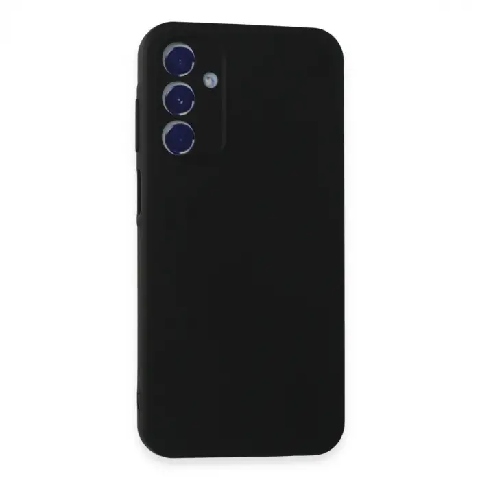Samsung Galaxy A15 4g Kılıf First Silikon - Siyah