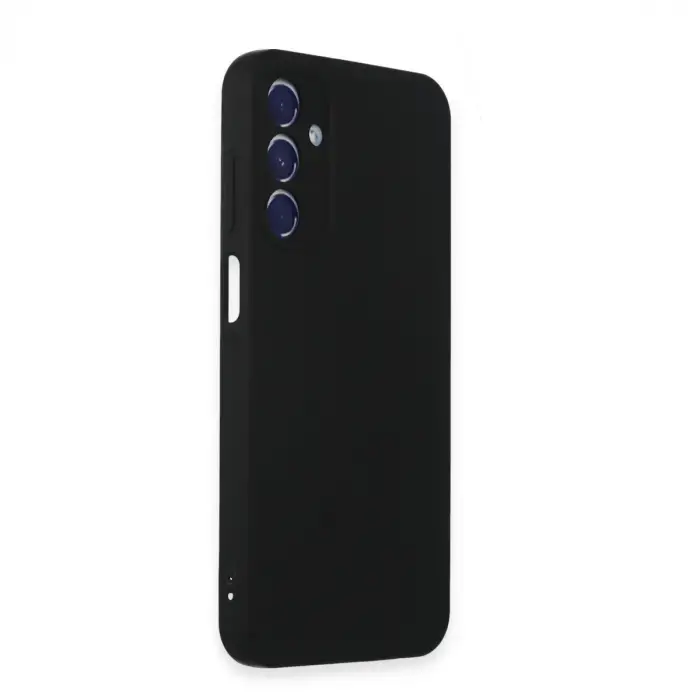 Samsung Galaxy A15 4g Kılıf First Silikon - Siyah