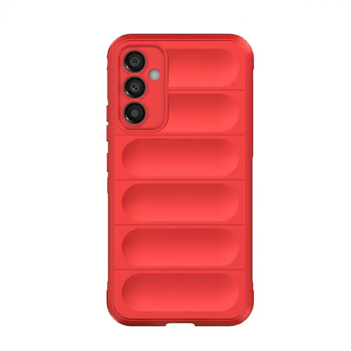 Samsung Galaxy A15 4g Kılıf Optimum Silikon - Kırmızı