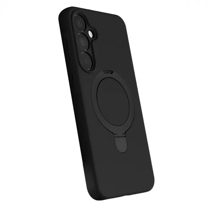 Samsung Galaxy A16 5g Regal Magsafe Standlı Kapak - Siyah