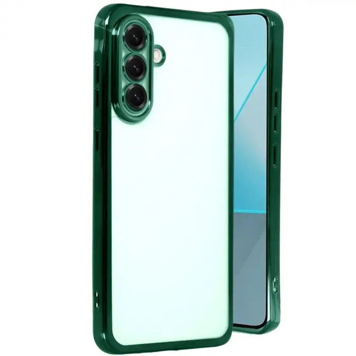 Samsung Galaxy A17 5g Razer Lensli Silikon - Yeşil