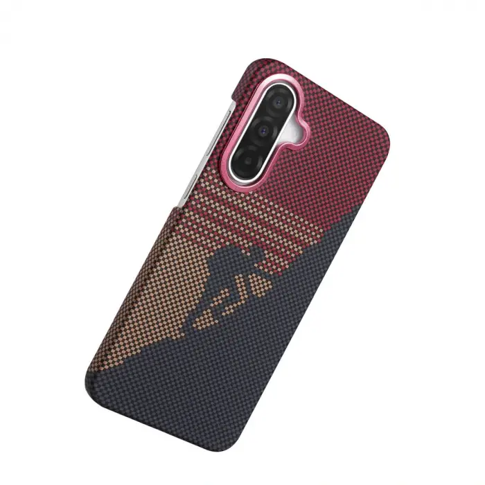 Samsung Galaxy A17 5g Vega Magsafe Kapak - Kırmızı