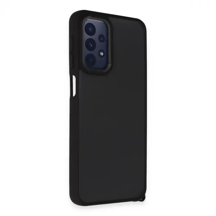 Samsung Galaxy A23 4g Kılıf Elegant Kapak - Siyah