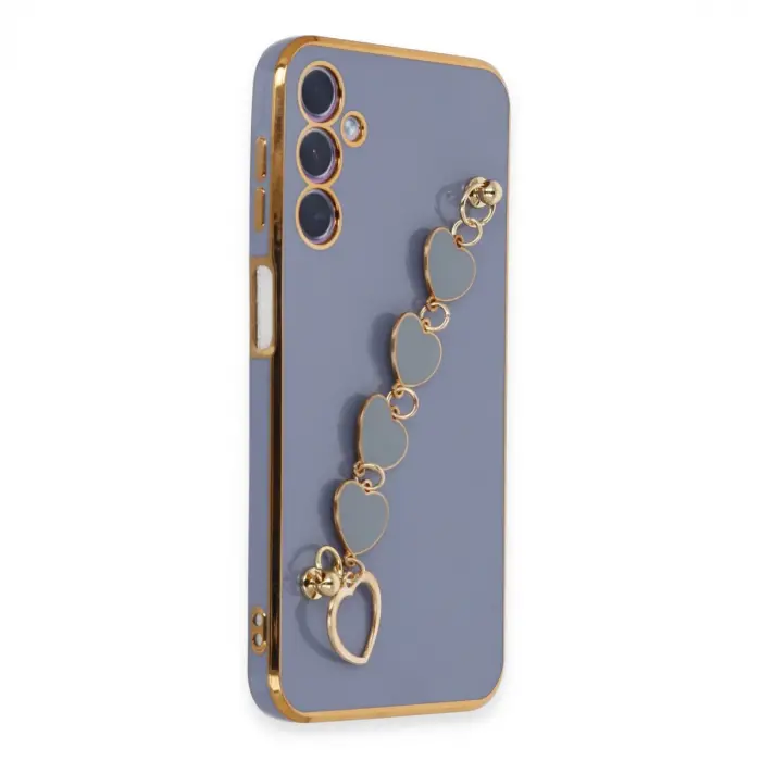 Samsung Galaxy A24 4g Kılıf Esila Silikon - Gri