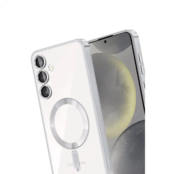 Samsung Galaxy A26 Kross Magneticsafe Kapak - Gümüş