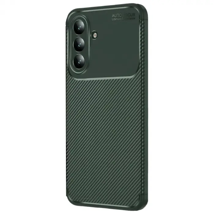 Samsung Galaxy A27 5g Auto Focus Karbon Kapak - Yeşil