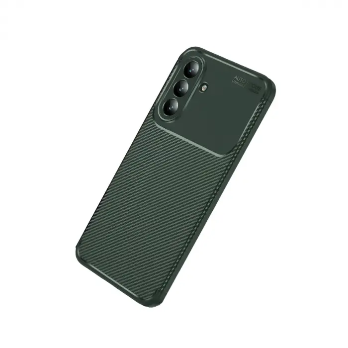 Samsung Galaxy A27 5g Auto Focus Karbon Kapak - Yeşil