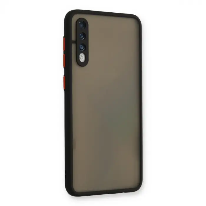 Samsung Galaxy A30s Kılıf Montreal Silikon Kapak - Siyah