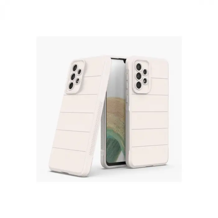 Samsung Galaxy A33 5g Kılıf Optimum Silikon - Krem