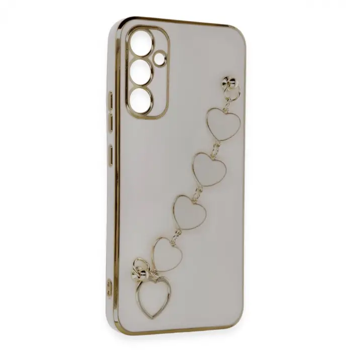 Samsung Galaxy A34 5g Kılıf Esila Silikon - Pudra