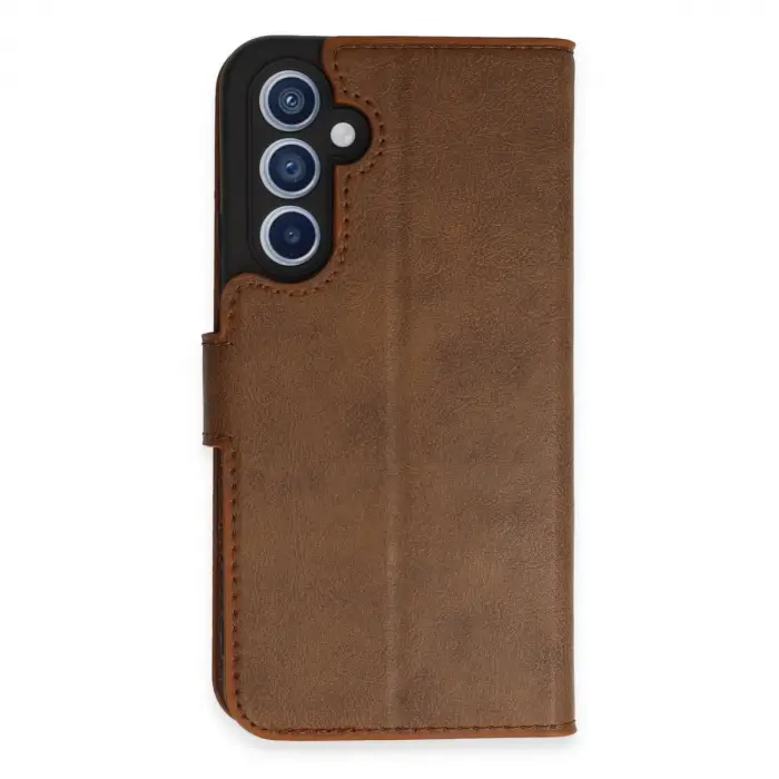 Samsung Galaxy A34 5g Kılıf Trend S Plus Kapaklı Kılıf - Taba