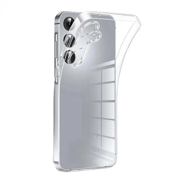 Samsung Galaxy A37 5g Lüx Şeffaf Silikon - Şeffaf