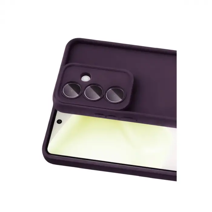 Samsung Galaxy A37 5g Viera Silikon - Mürdüm