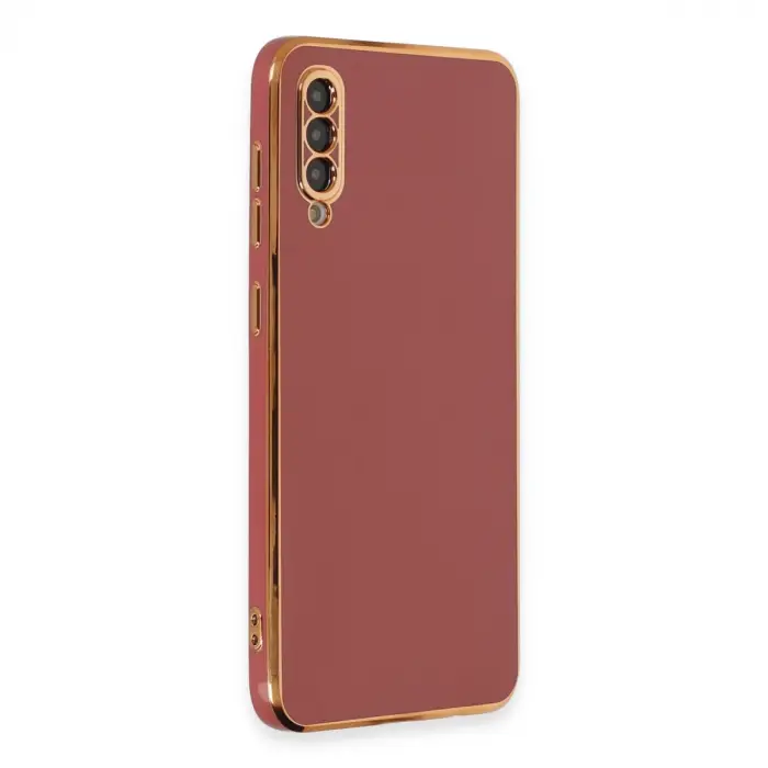 Samsung Galaxy A50 Kılıf Volet Silikon - Kırmızı