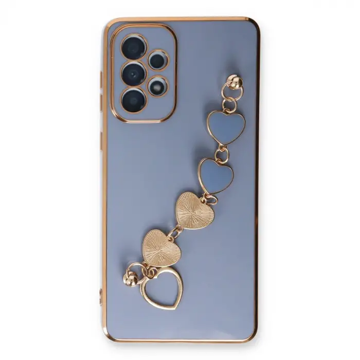Samsung Galaxy A53 5g Kılıf Esila Silikon - Gri