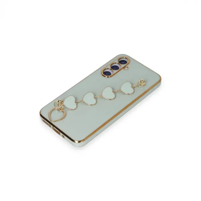 Samsung Galaxy A54 5g Kılıf Esila Silikon - Su Yeşili