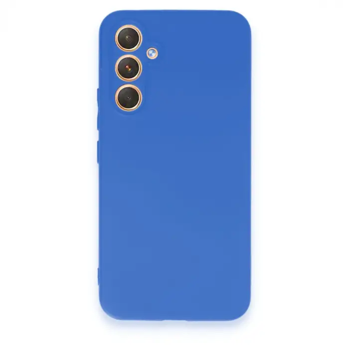 Samsung Galaxy A54 5g Kılıf First Silikon - Mavi