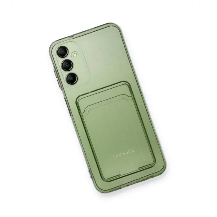 Samsung Galaxy A54 5g Kılıf Kart Şeffaf Silikon - Şeffaf