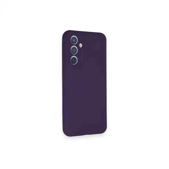 Samsung Galaxy A54 5g Kılıf Nano İçi Kadife Silikon - Mor