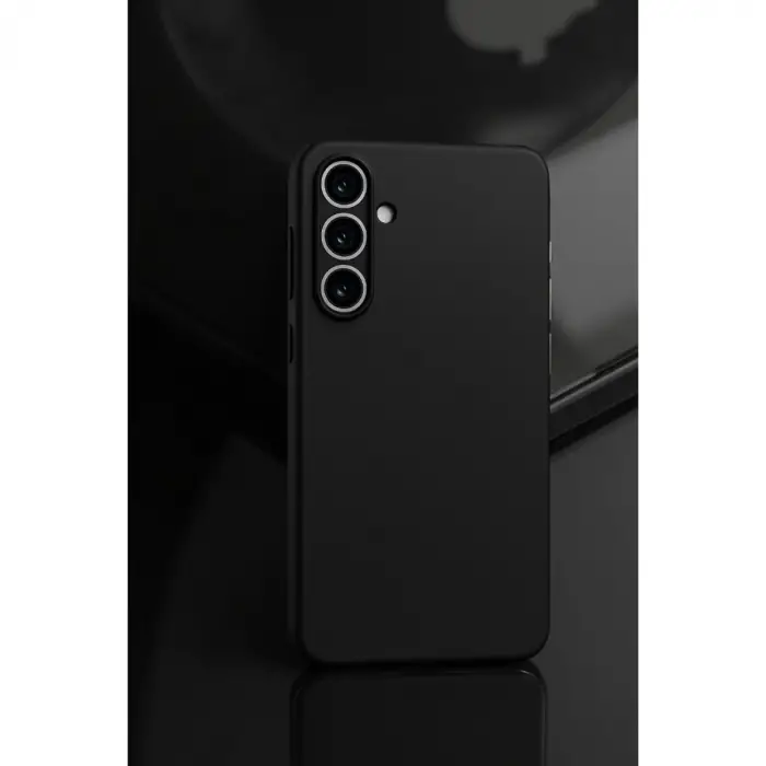 Samsung Galaxy A55 5g Kılıf First Silikon - Siyah