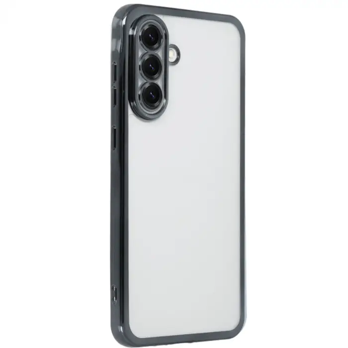 Samsung Galaxy A56 Kılıf Razer Lensli Silikon - Siyah