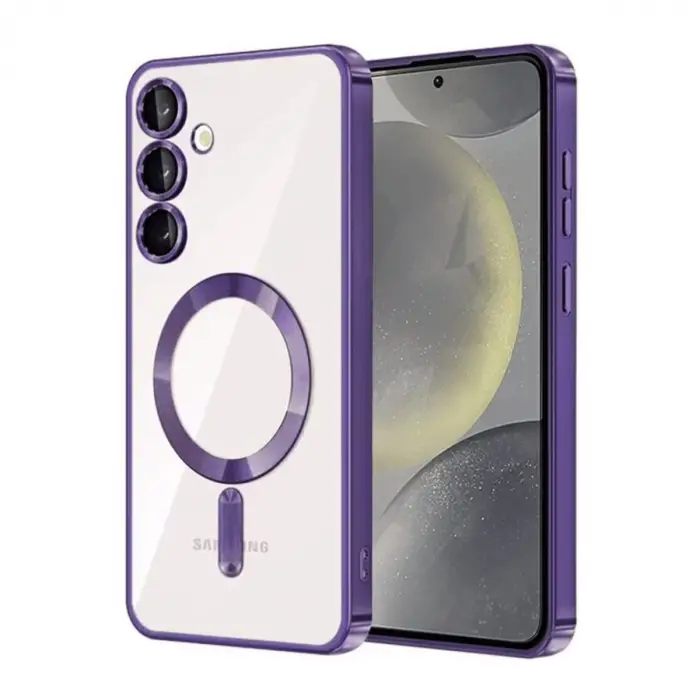 Samsung Galaxy A56 Kross Magneticsafe Kapak - Mor