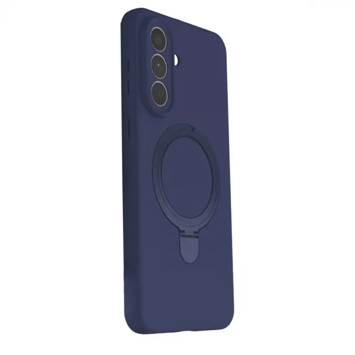 Samsung Galaxy A57 5g Regal Magsafe Standlı Kapak - Lacivert