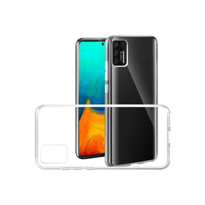 Samsung Galaxy A71 Kılıf Lüx Şeffaf Silikon