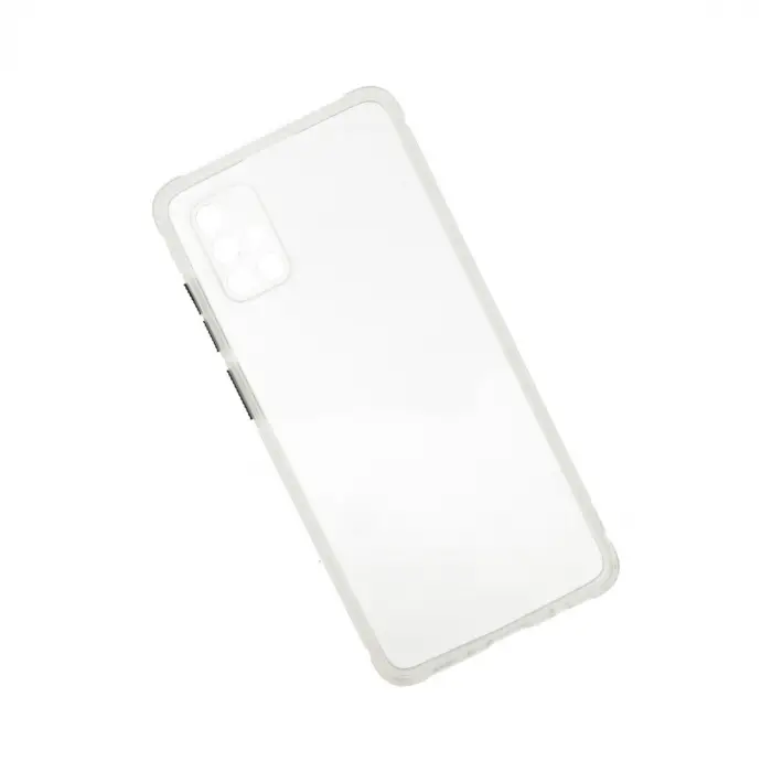 Samsung Galaxy A71 Kılıf Miami Şeffaf Silikon - Şeffaf