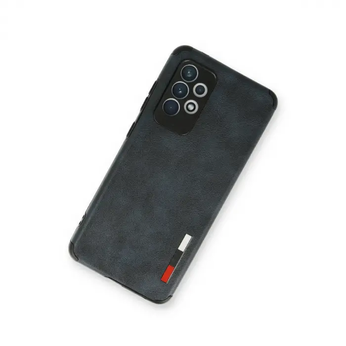 Samsung Galaxy A73 5g Kılıf Loop Deri Silikon - Lacivert