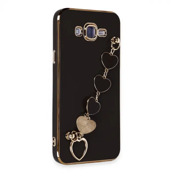 Samsung Galaxy J7 Kılıf Esila Silikon - Siyah