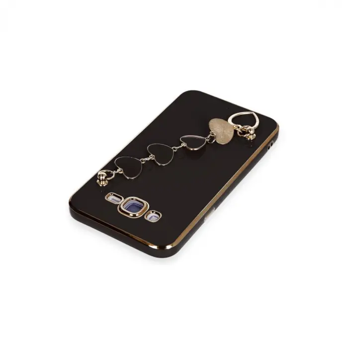 Samsung Galaxy J7 Kılıf Esila Silikon - Siyah